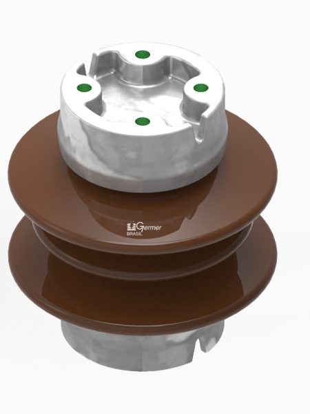 Isoladores de vidro e tipo pedestal